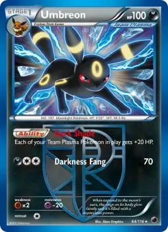 Umbreon 64 — Plasma Freeze