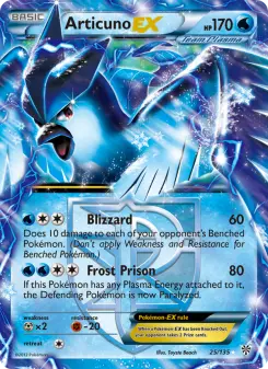 Articuno-EX 25 — Plasma Storm