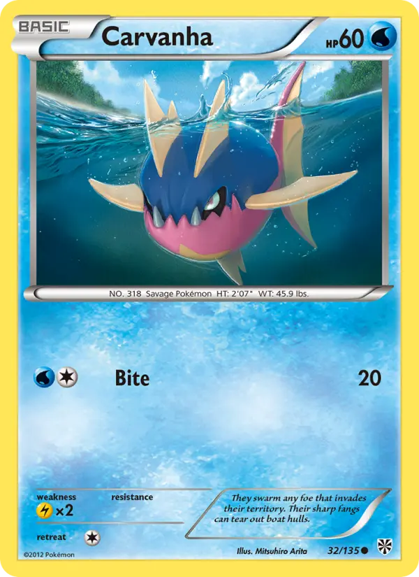 Carvanha 32 card from Plasma Storm