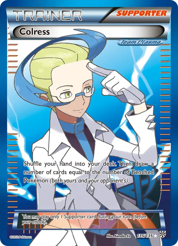 Colress 135 — Plasma Storm 135, Holofoil finish