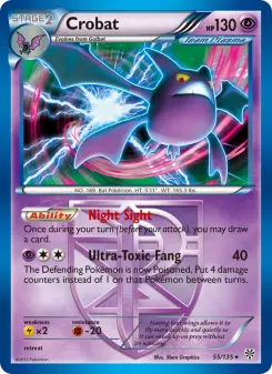 Crobat — Plasma Storm #55