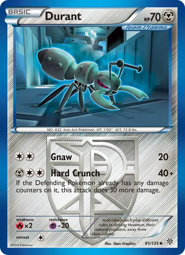 Durant 91 card from Plasma Storm