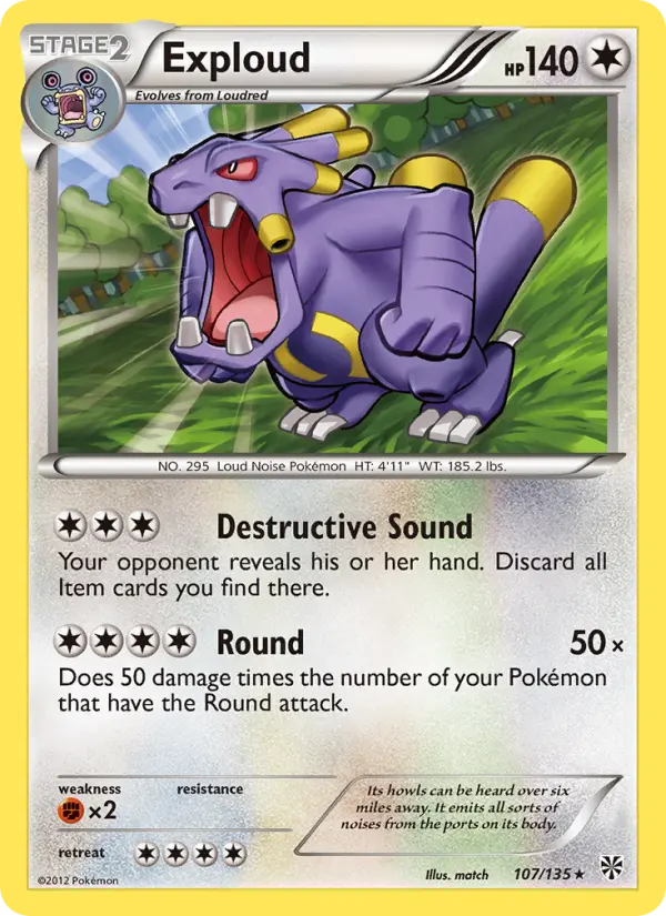 Exploud 107 — Plasma Storm 107, Normal finish