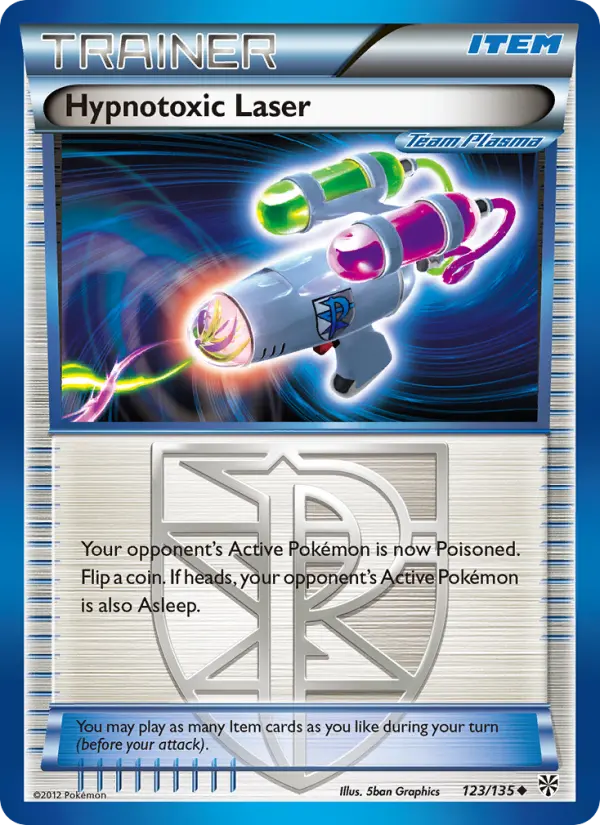 Hypnotoxic Laser 123 — Plasma Storm 123, Normal finish