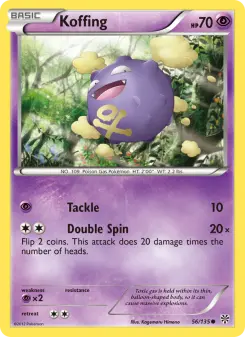 Koffing — Plasma Storm #56