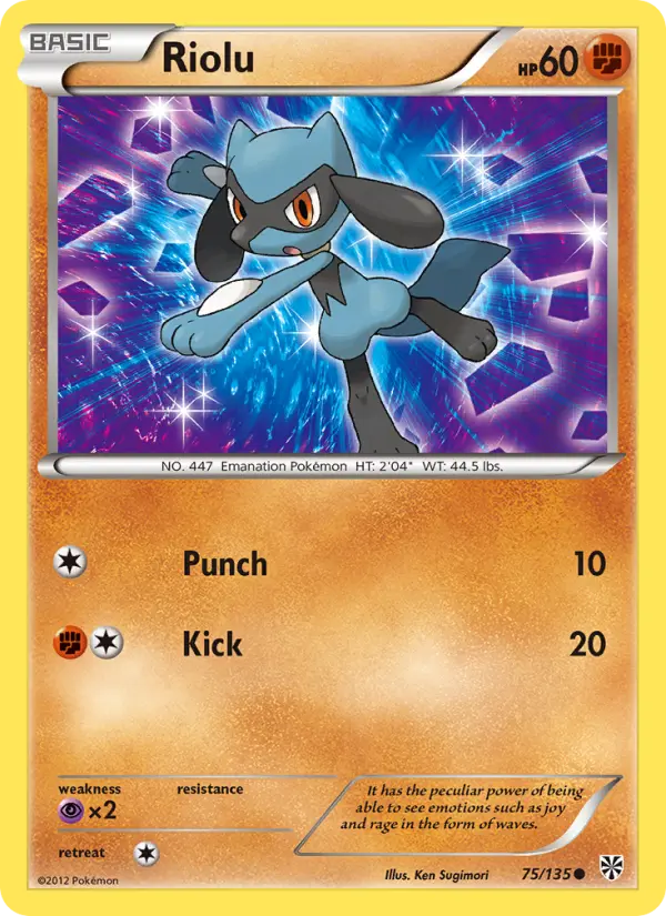 Riolu 75 — Plasma Storm 75, Normal finish