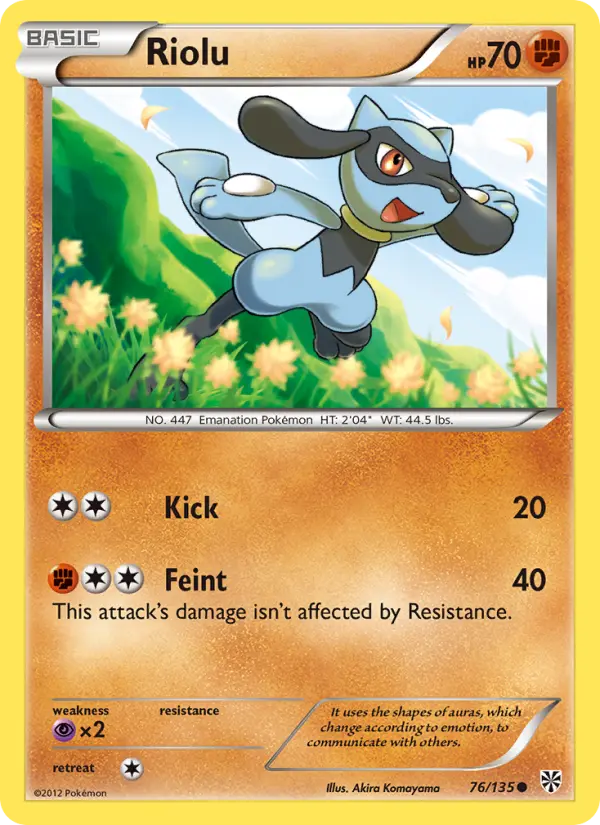 Riolu 76 — Plasma Storm 76, Normal finish