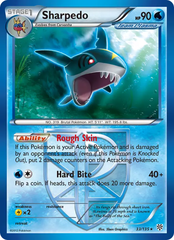 Sharpedo 33 — Plasma Storm 33, Normal finish
