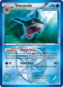 Sharpedo — Plasma Storm #33