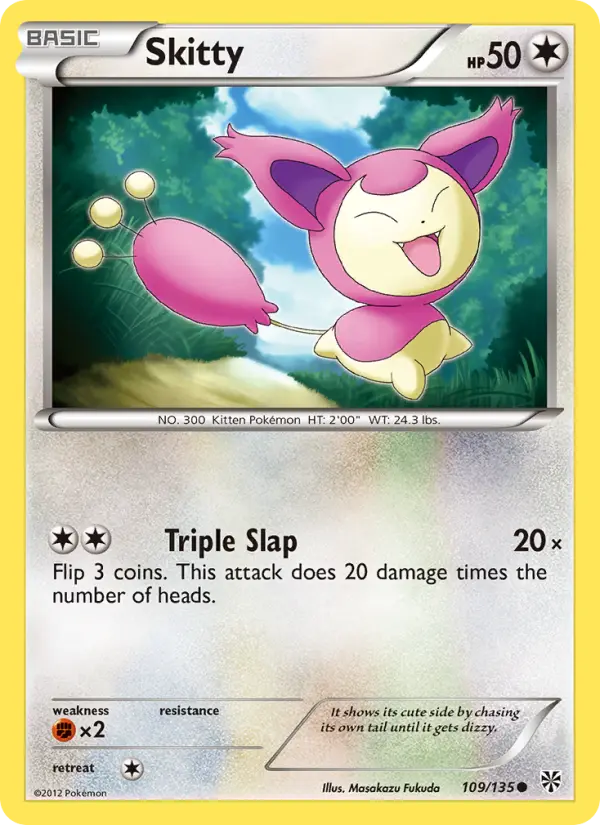 Skitty 109 — Plasma Storm 109, Normal finish