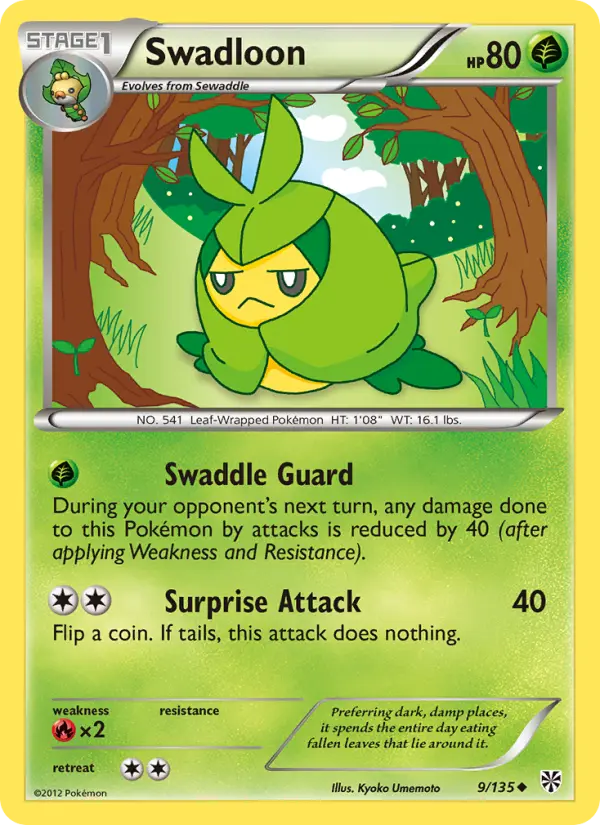 Swadloon 9 card from Plasma Storm