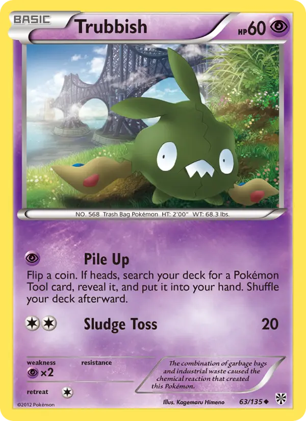 Trubbish 63 card from Plasma Storm