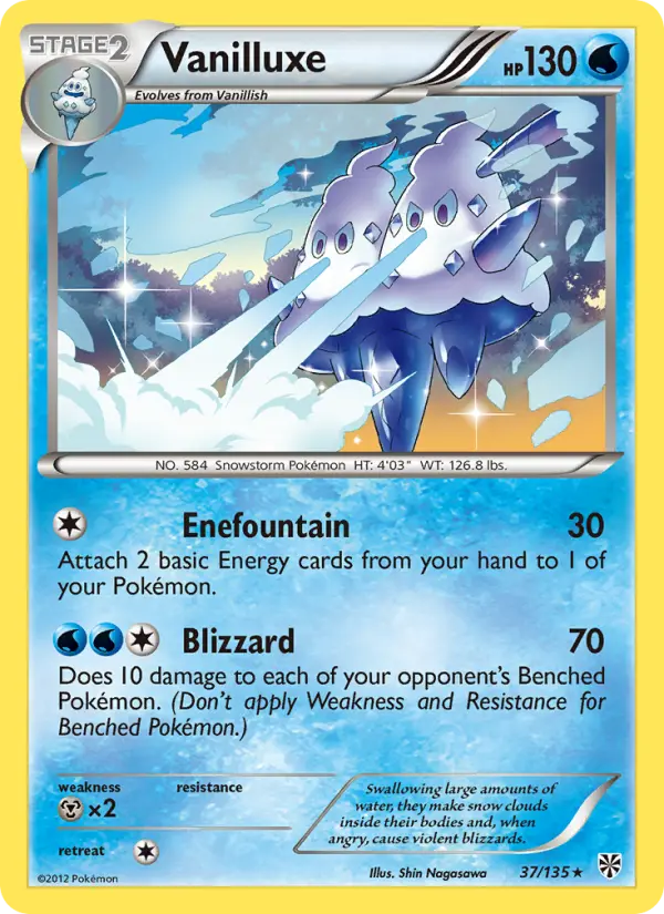 Vanilluxe 37 card from Plasma Storm