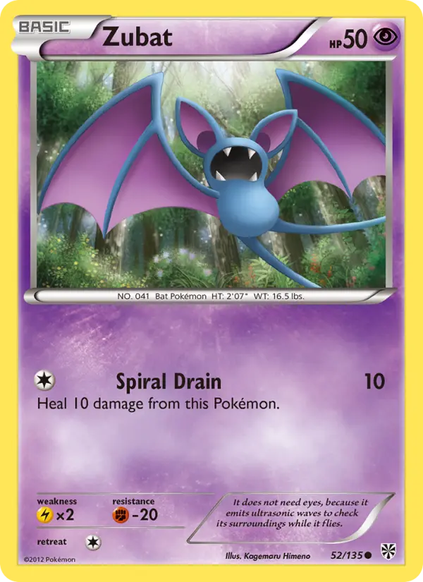 Zubat 52 — Plasma Storm 52, Normal finish