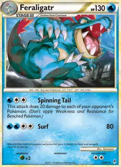 Feraligatr 25 — Call of Legends