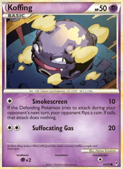 Koffing — Call of Legends #60