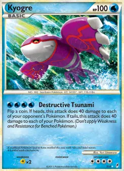 Kyogre SL6 — Call of Legends