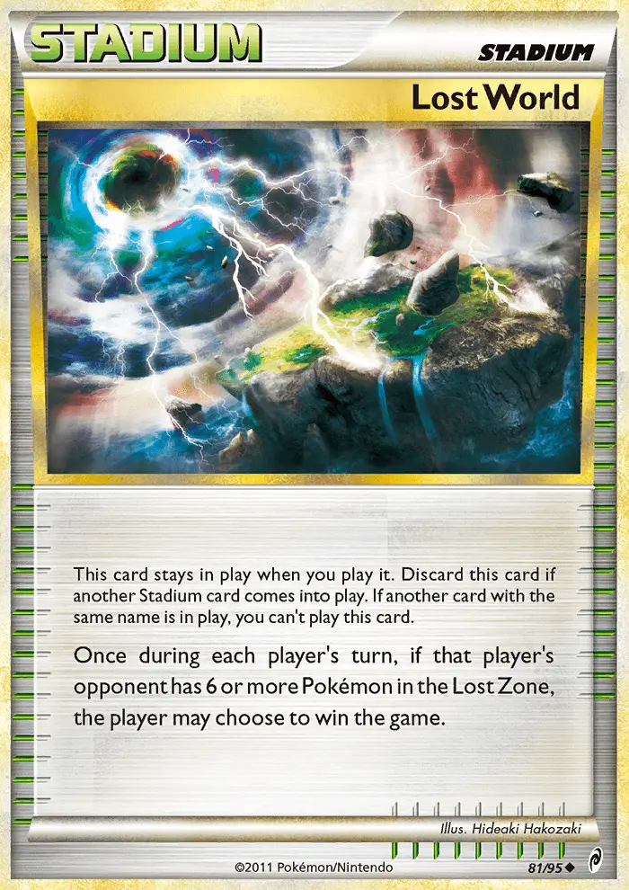 Lost World 81 card from Call of Legends