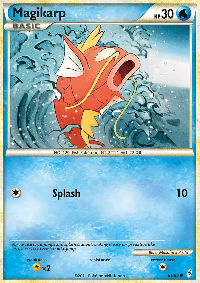 Magikarp 61 card from Call of Legends