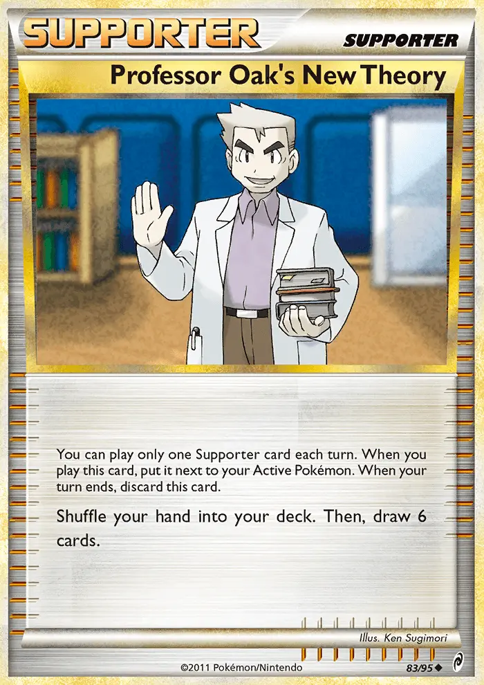 Professor Oak's New Theory 83 — Call of Legends 83, Normal finish