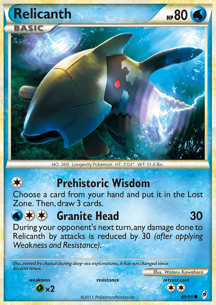 Relicanth 69 — Call of Legends 69, Normal finish