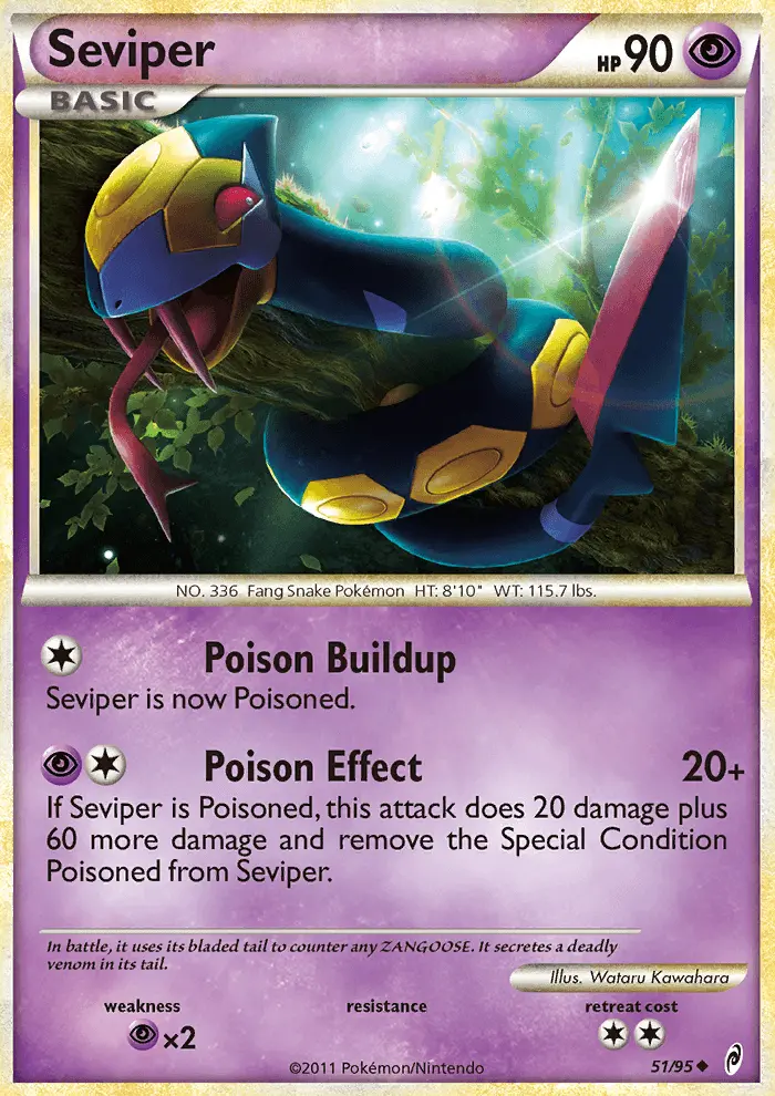 Seviper 51 — Call of Legends 51, Normal finish