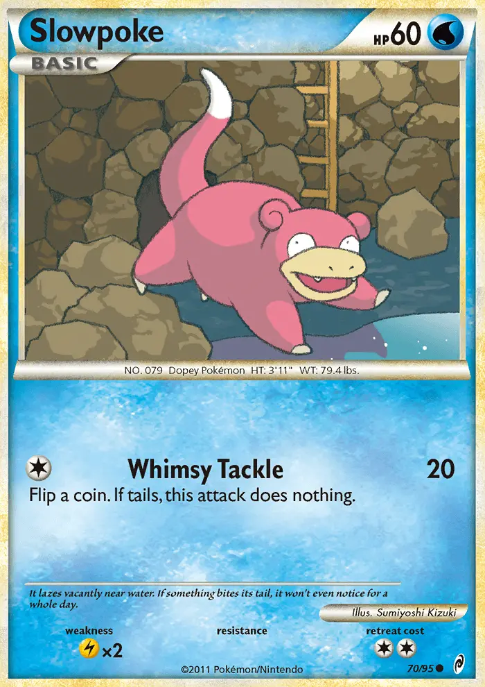 Slowpoke 70 — Call of Legends 70, Normal finish