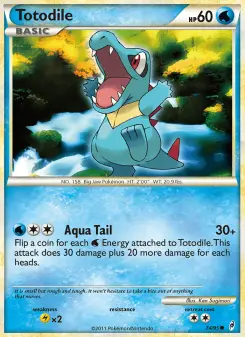 Totodile 74 — Call of Legends