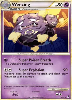 Weezing — Call of Legends #38