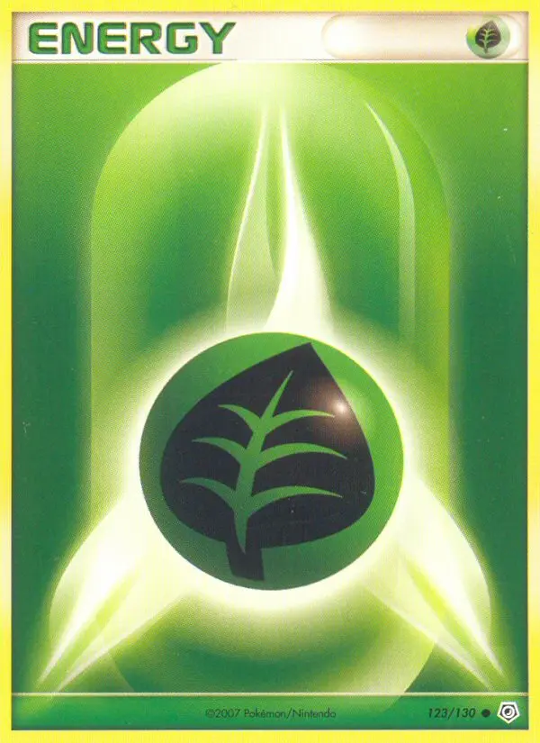 Grass Energy 123 card from Diamond & Pearl