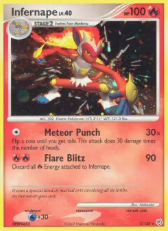 Infernape 5 — Diamond & Pearl