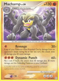 Machamp — Diamond & Pearl #31