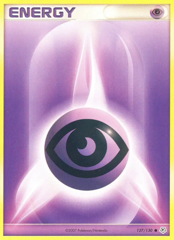 Psychic Energy 127 card from Diamond & Pearl