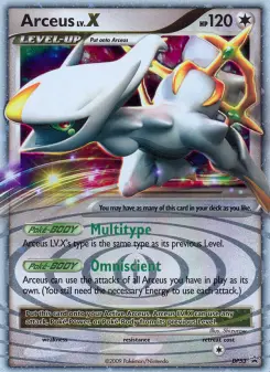 Arceus LV.X — DP Black Star Promos #DP53