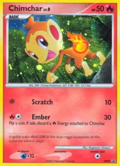 Chimchar DP02 — DP Black Star Promos
