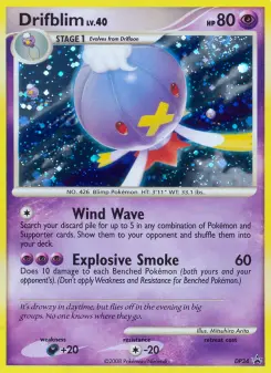 Drifblim DP34 — DP Black Star Promos