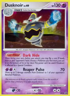 Dusknoir DP33 — DP Black Star Promos