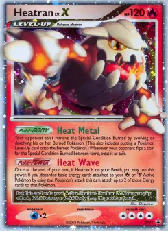 Heatran LV.X — DP Black Star Promos #DP31