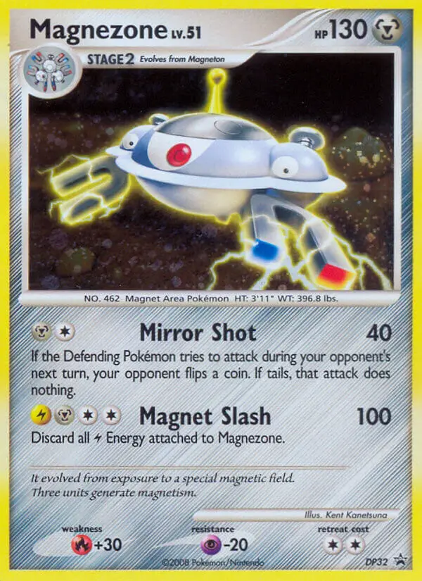 Magnezone DP32 card from DP Black Star Promos