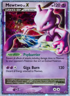 Mewtwo LV.X DP28 — DP Black Star Promos