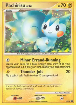 Pachirisu DP04 — DP Black Star Promos