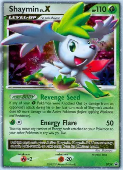 Shaymin LV.X — DP Black Star Promos #DP39