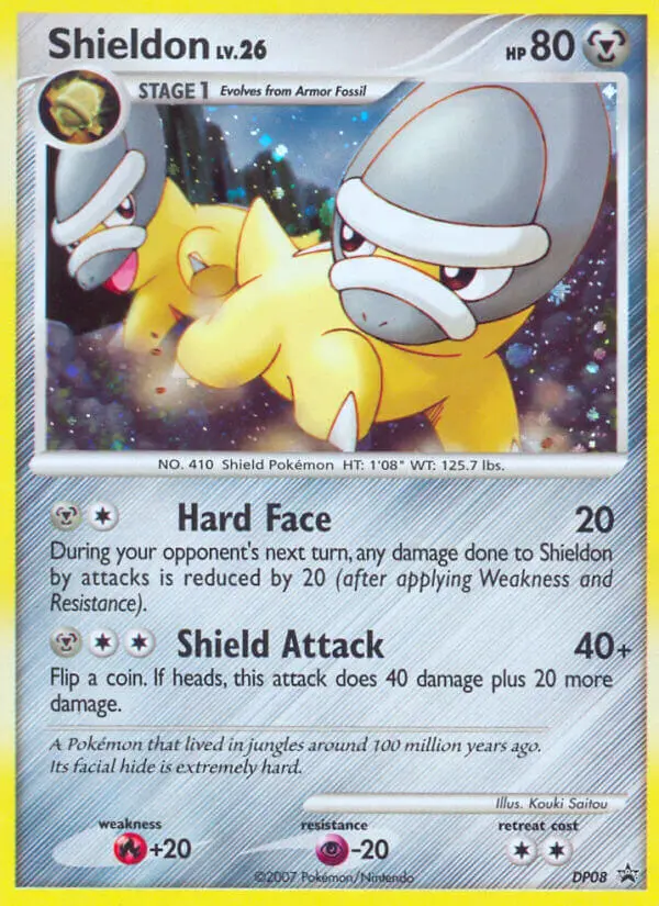 Shieldon DP08 card from DP Black Star Promos