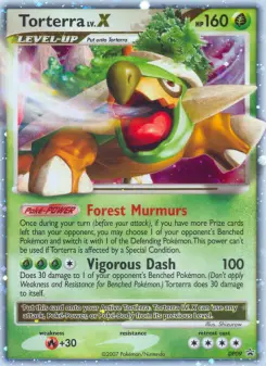 Torterra LV.X DP09 — DP Black Star Promos