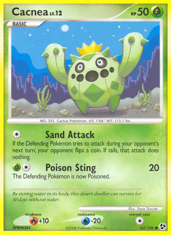 Cacnea 62 card from Great Encounters