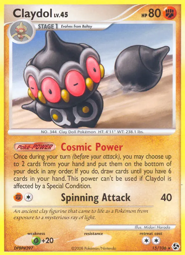Claydol 15 card from Celebrations: Classic Collection
