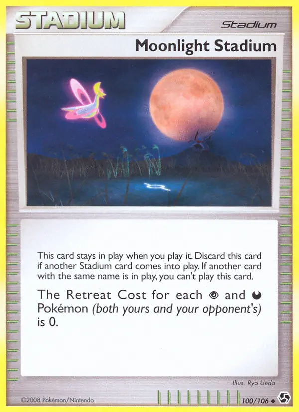 Moonlight Stadium 100 card from Great Encounters