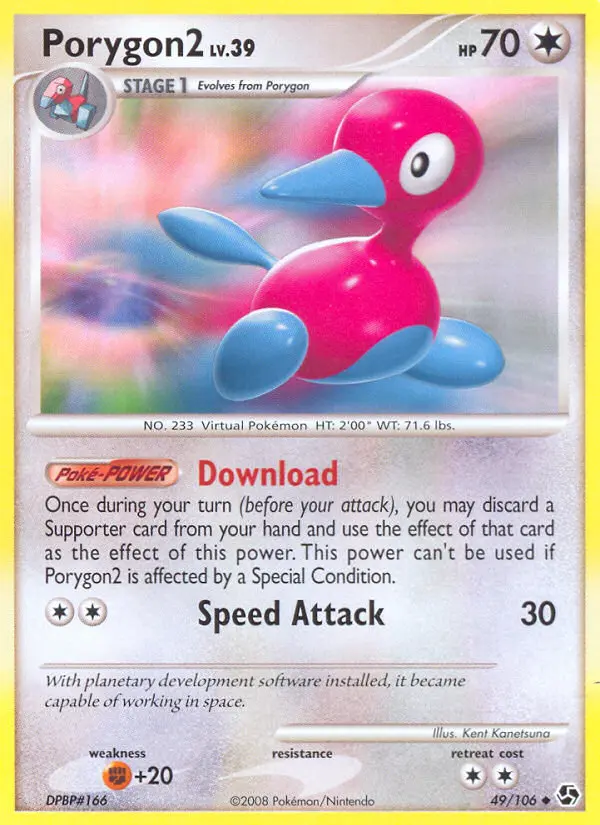 Porygon2 49 card from Great Encounters