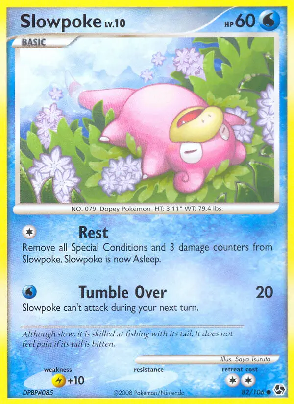 Slowpoke 82 — Great Encounters 82, Normal finish