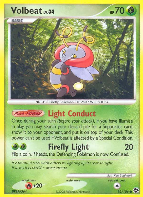 Volbeat 92 card from Great Encounters